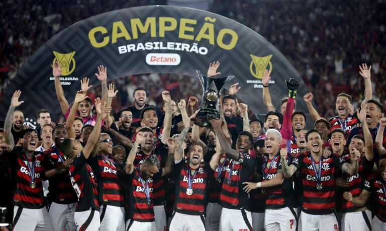 Flamengo Lidera Ranking da CBF Pelo 6º Ano, Corinthians Avança para 2º com Título da Copa do Brasil