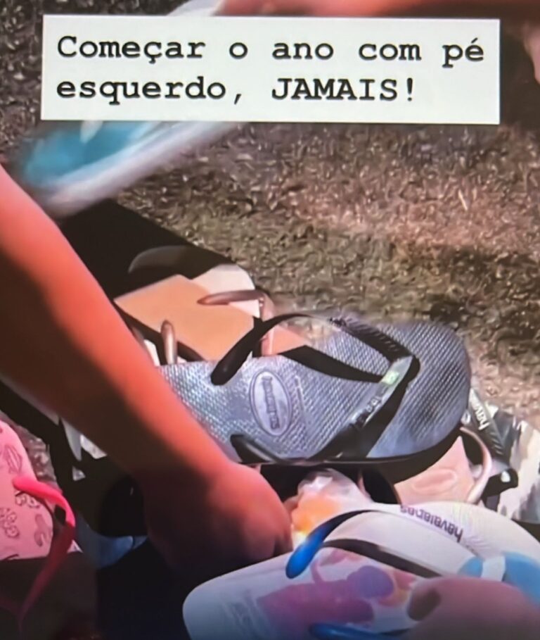 “Vamos começar 2026 com o pé direito”, afirma empresária durante protesto com Havaianas