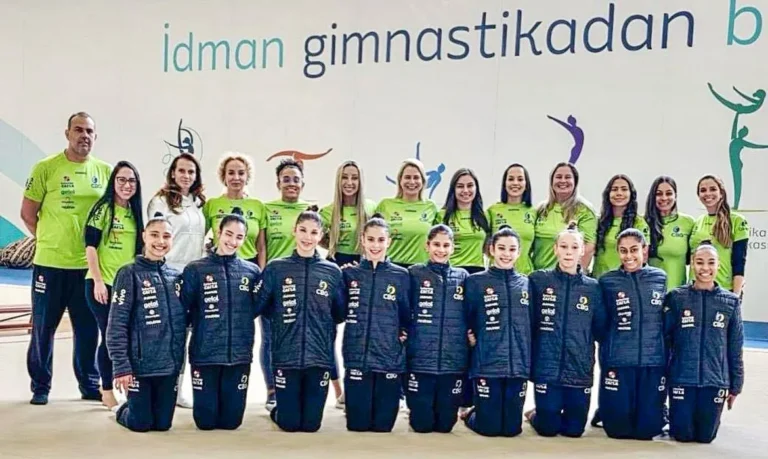 Brasil brilha em Tashkent: cinco finais garantidas na Copa do Mundo de ginástica rítmica