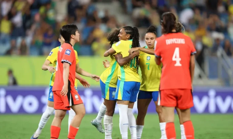Brasil estreia com goleada histórica no Fifa Series feminino, Kerolin brilha