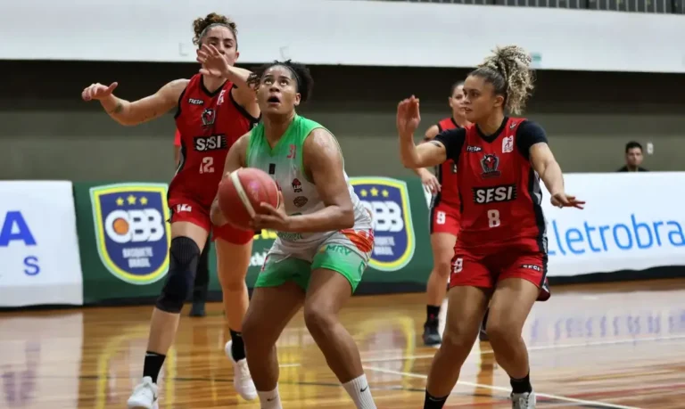 Basquete feminino: TV Brasil exibe duelo inédito entre Sesi Araraquara e Santo André neste domingo