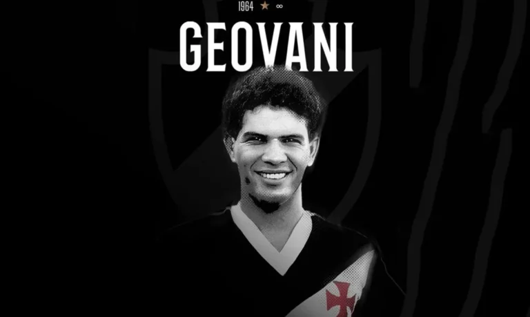 O adeus ao Pequeno Príncipe: Geovani Silva, ídolo do Vasco e ex-meia da seleção, morre aos 62 anos