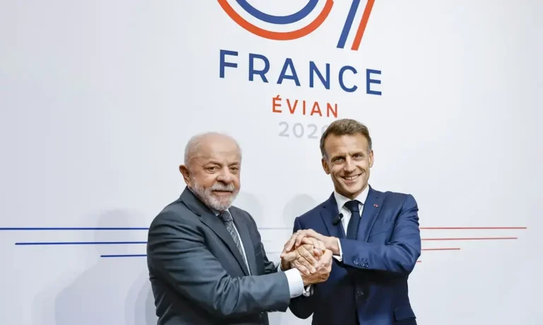 Lula fortalece laços diplomáticos em encontros com líderes da França e Suíça antes da Cúpula do G7