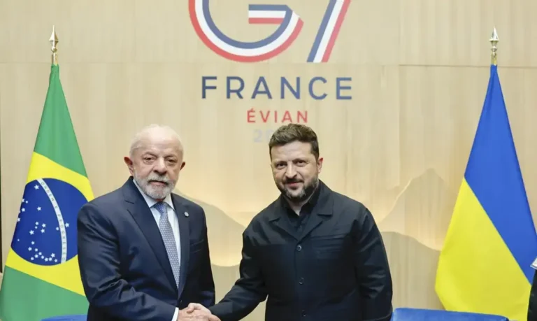 Lula e Zelensky buscam caminhos diplomáticos para o fim da guerra na Ucrânia