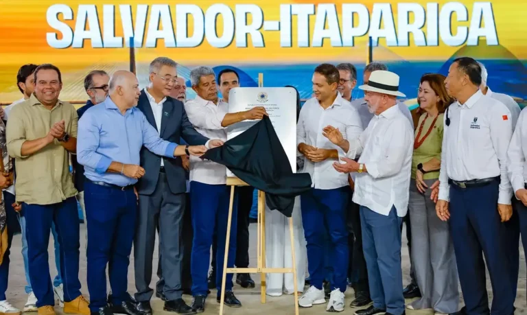 Ponte Salvador-Itaparica: Lula e governador alertam contra especulação imobiliária na ilha