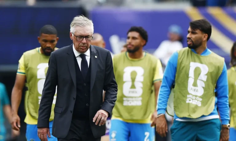 Ancelotti lamenta eliminação do Brasil e projeta futuro: “Não é o fim, é o início”