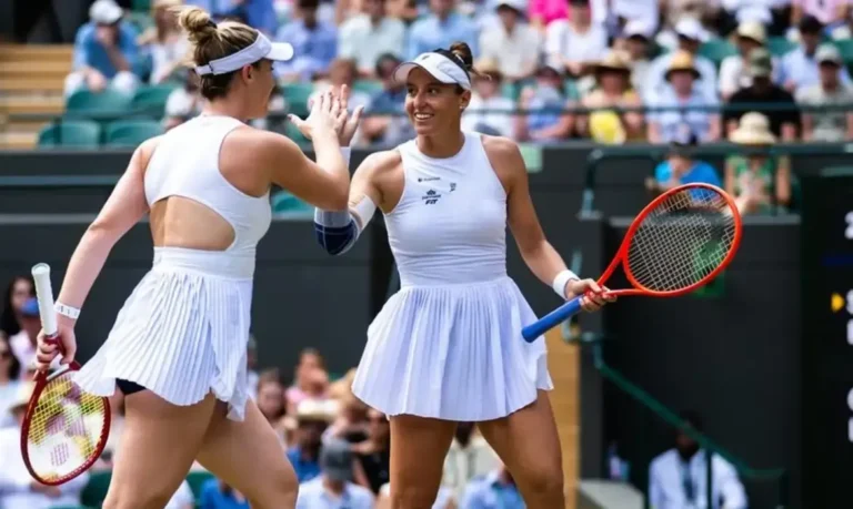 Luisa Stefani alcança inédita final de duplas femininas em Wimbledon