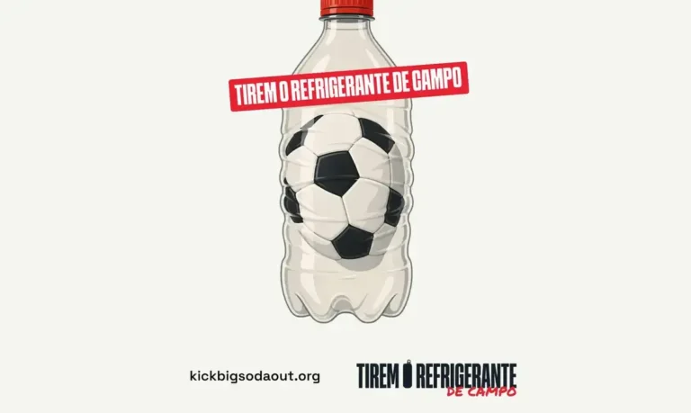 Campanha global pede à Fifa o fim da publicidade de refrigerantes em Copas do Mundo