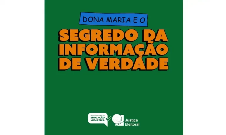 TRE de Alagoas lança gibi interativo para proteger idosos de fake news eleitorais