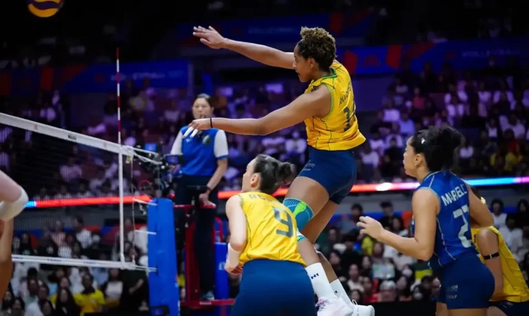 Vôlei feminino: Brasil busca vaga nas semifinais da Liga das Nações contra o Japão