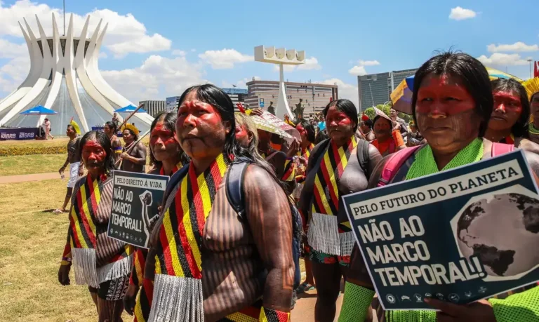 STF debate teses sobre terras indígenas e recursos contra marco temporal
