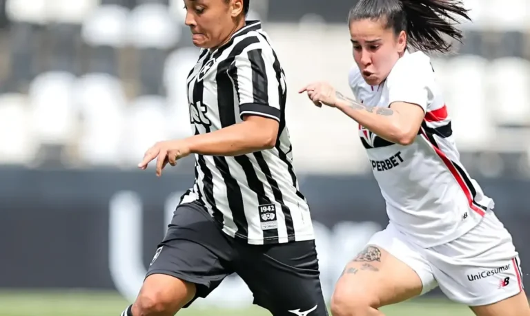 São Paulo goleia Botafogo e acirra disputa pela liderança do Brasileirão Feminino