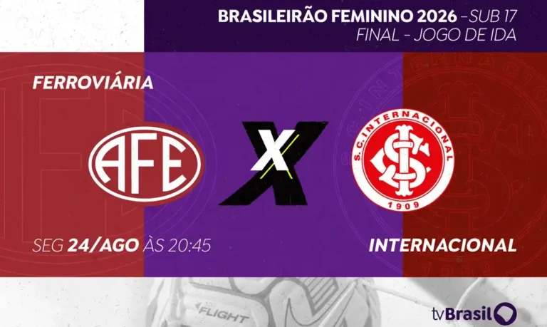 Futebol feminino sub-17: TV Brasil transmite final inédita nesta segunda