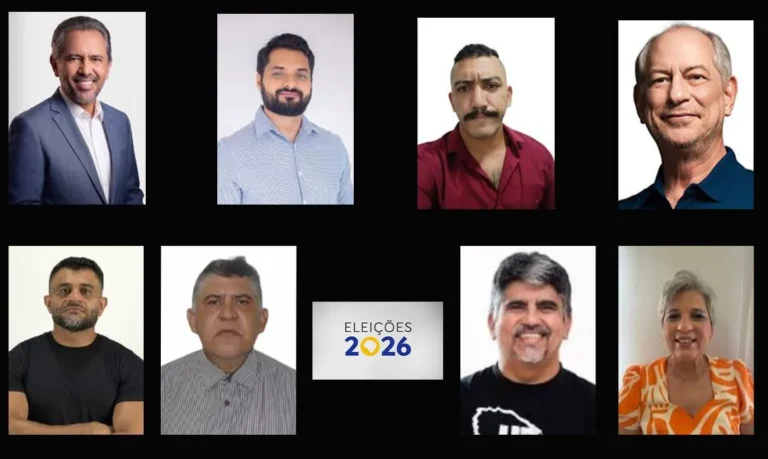 Ceará em 2022: conheça os oito postulantes ao governo estadual