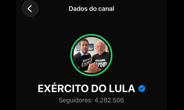 Campanha de Lula registra canal ‘Exército do Lula’ na Justiça Eleitoral após determinação do TSE